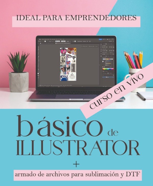 Producto - Curso Illustrator para sublimación
