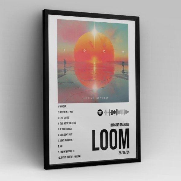Producto - Cuadro Álbum Imagine Dragons Loom