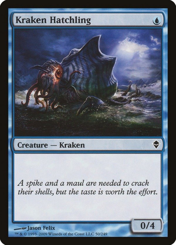 Producto - Kraken Hatchling  Zendikar