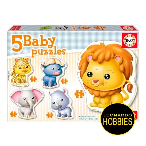Producto - 5 Baby Puzzles Educa 18046