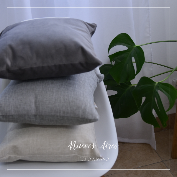 Producto - Almohadones  Pana Lisa