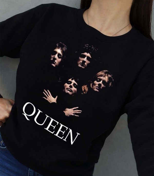 Producto - Buzos unisex cuello redondo Bandas Rock