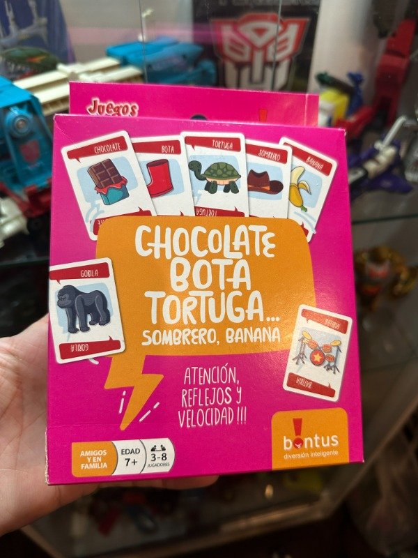 Producto - CHOCOLATE BOTA, TORTUGA JUEGO DE CARTAS