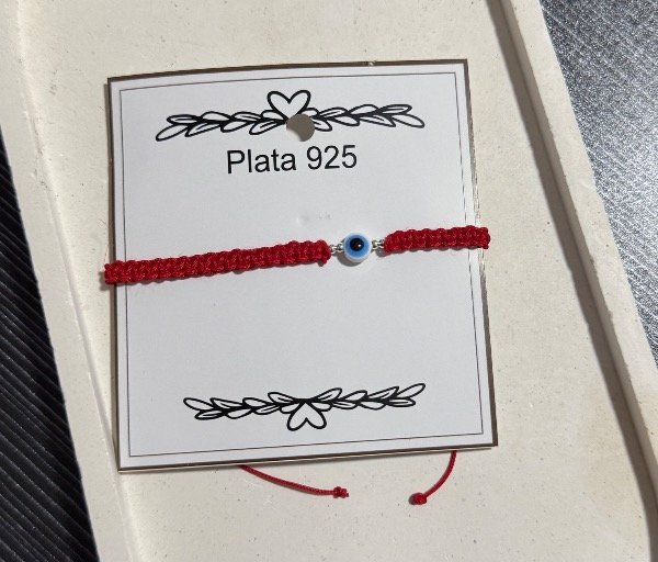 Producto - Pulsera macramé ojo turco
