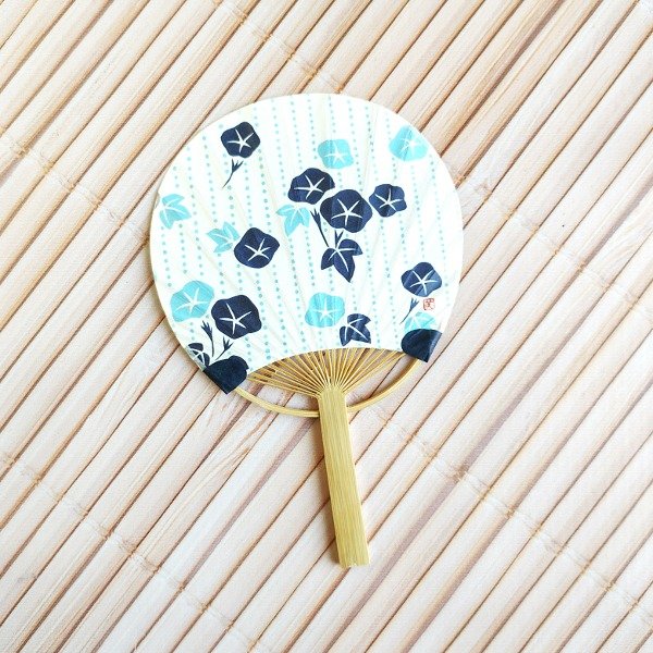 Producto - Abanico Uchiwa Asagao