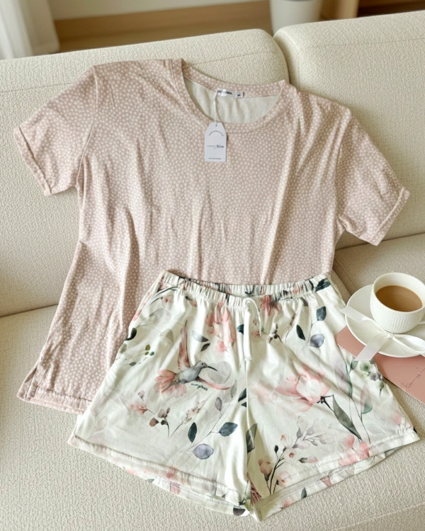 Producto - Pijama colibrí pink