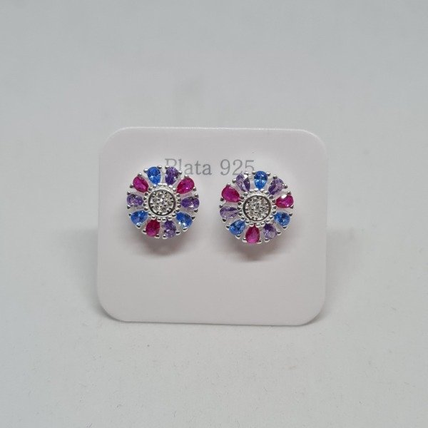 Producto - Aros flor cubics