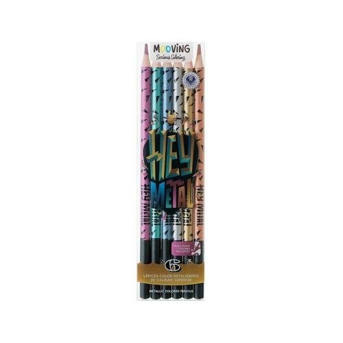 Producto - LÁPICES MOOVING METAL X6
