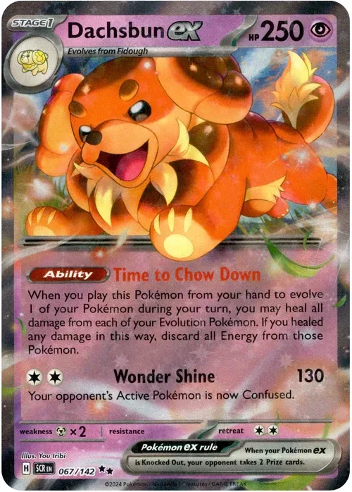 Producto - Dachsbun ex - 067/142 - Stellar Crown - Holo