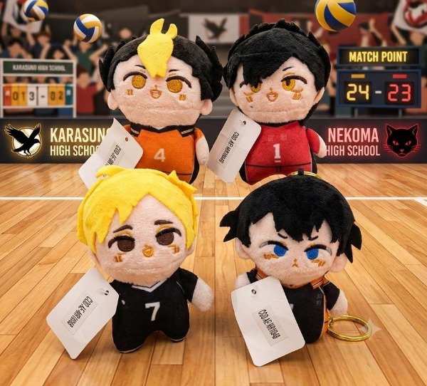 Producto - Peluhes Colgantes Haikyuu 10cm Ingrese para elegir