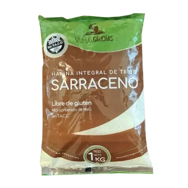 Producto - Harina de trigo sarraceno x 1KG - SEMILLAS GAUCHAS