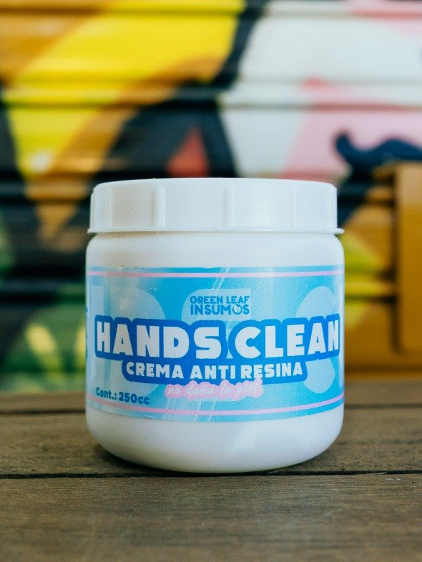 Producto - Crema Anti - Resina Hands Clean 250cc Green Leaf