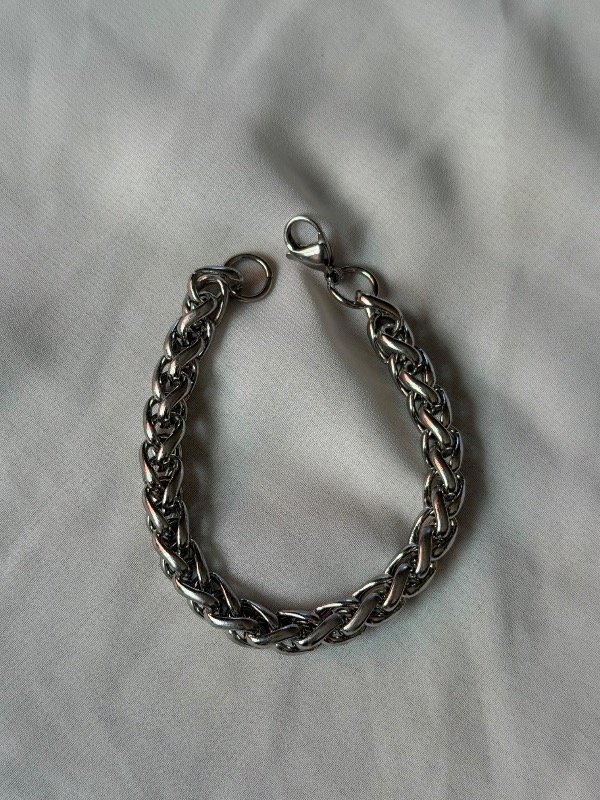 Producto - Pulsera Espiga 8mm ACERO QUIRÚRGICO