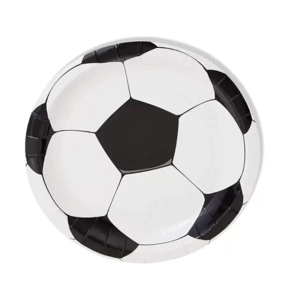 Producto - PLATO POLIPAPEL PELOTA FUTBOL
