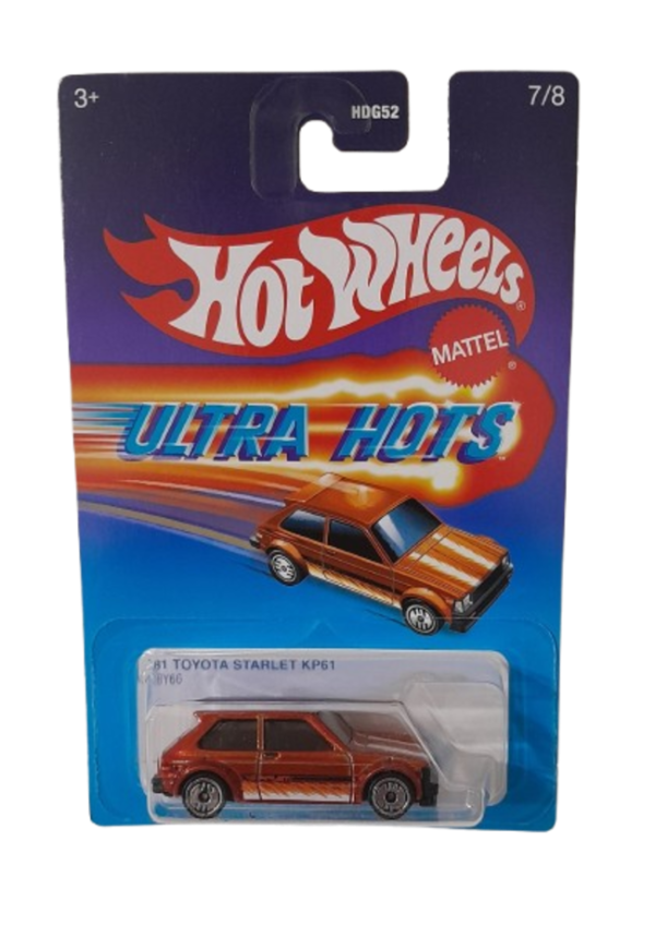 Producto - Hot Wheels 81 Toyota Starlet Kp61 Ultra Hots 1/64