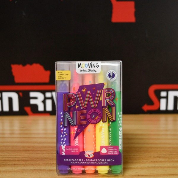 Producto - RESALTADORES COLORING NEON X5 3051205
