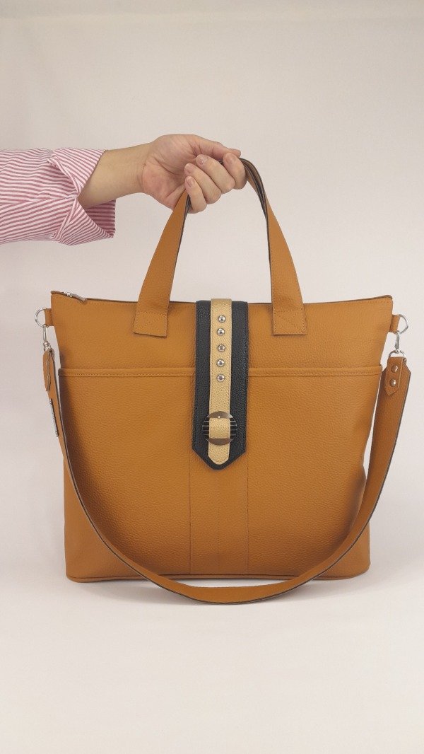 Producto - TOTE BAG - CARTERA ALICE SUELA CLARO