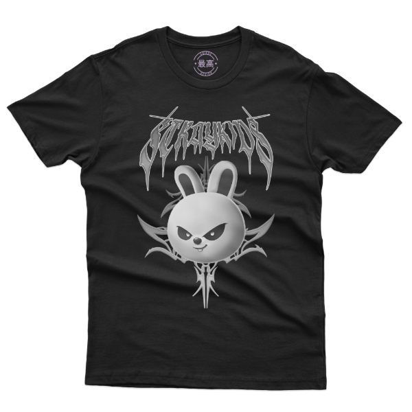 Producto - Remera Leebit EVIL SKZOO DISEÑO OFICIAL STRAY KIDS - DOMINATE TOUR LATAM
