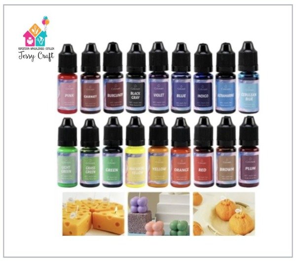 Producto - Colorantes Pigmento para velas y jabones