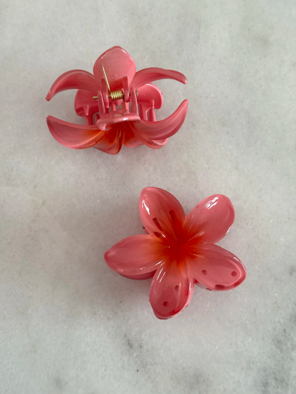 Producto - Broche hawaiano coral