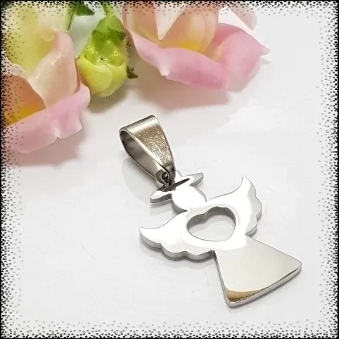 Producto - Dije ángel con corazón