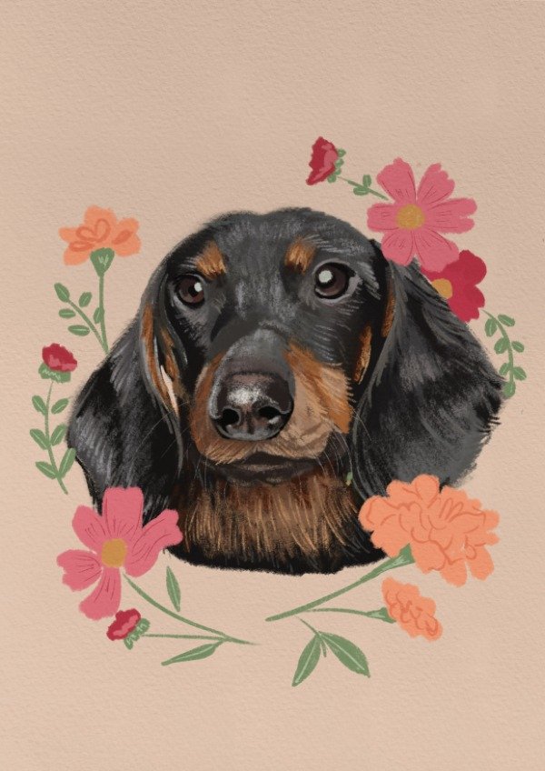 Producto - Ilustración digital con botánica