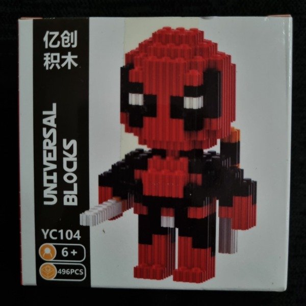 Producto - LEGO: POGO Block - Deadpool (YC104)