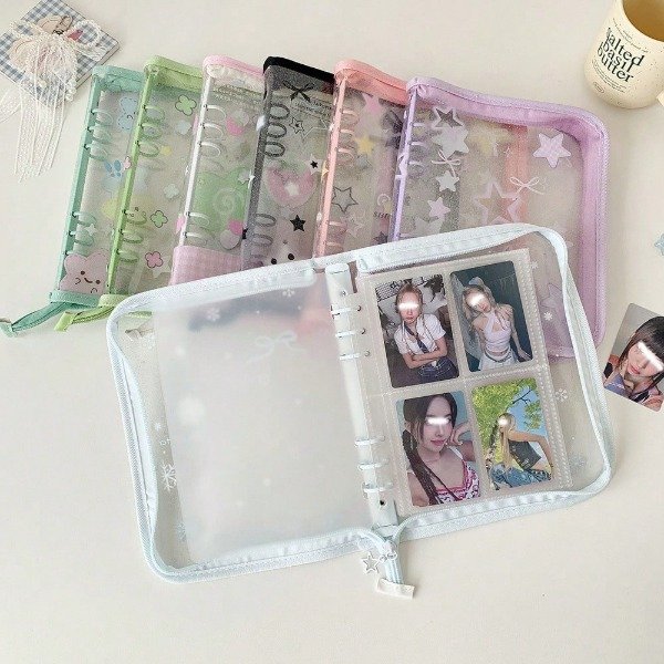Producto - Binder lila con estrellas A5 - 1