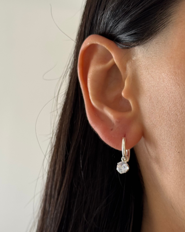 Producto - Argollitas Crystal Cubic - 0