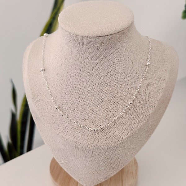 Producto - Cadena bolitas 45/50cm AB