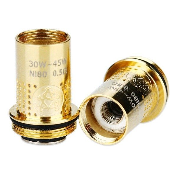 Producto - (RESISTENCIAS) ASVAPE COBRA COIL GOLD 0.5OHM X5