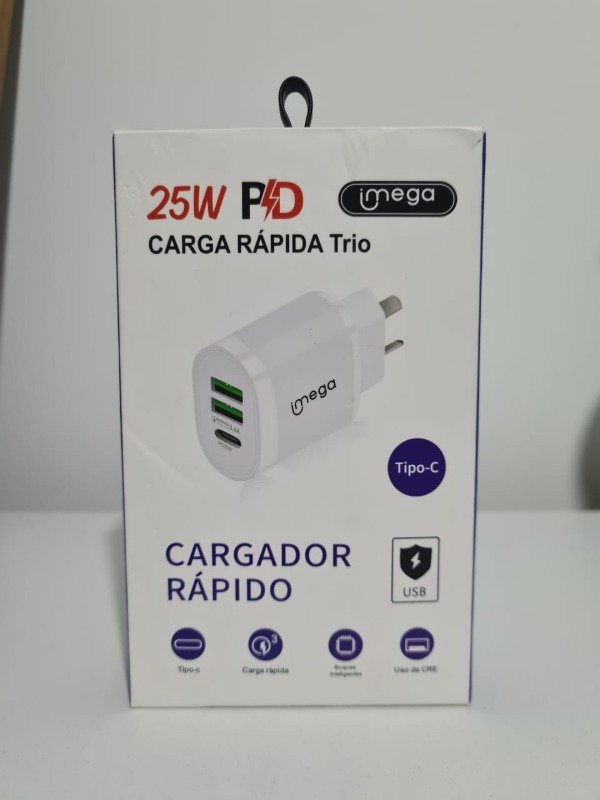 Producto - Cargador carga rapida 25W