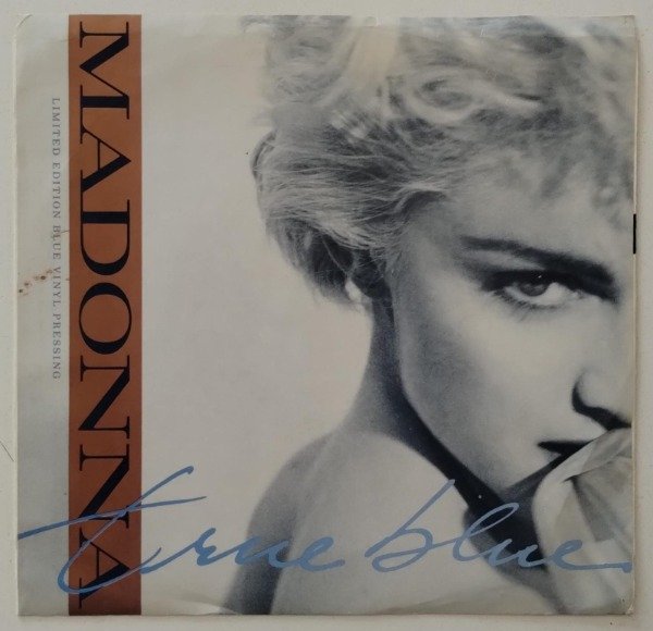 Producto - MADONNA True Blue Simple Vinilo 7 AZUL USA 1986