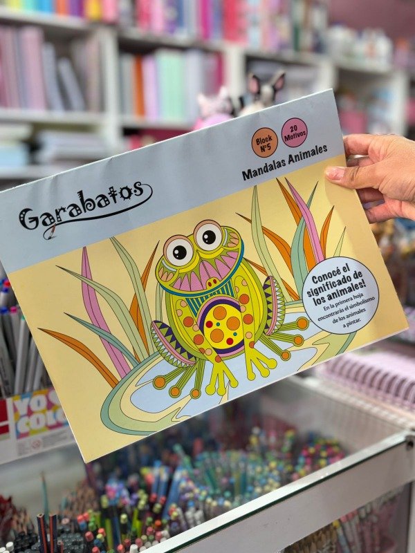 Producto - Block N5 mandalas animales