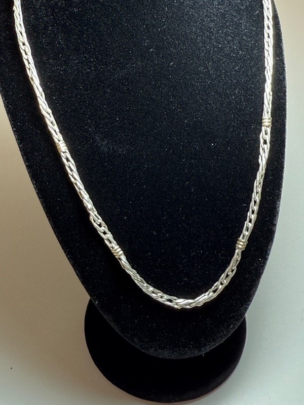 Producto - Cadena plata y oro h - 1