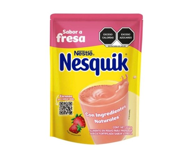 Producto - Nesquik en polvo sabor fresa ORIGEN MÉXICO 357gr