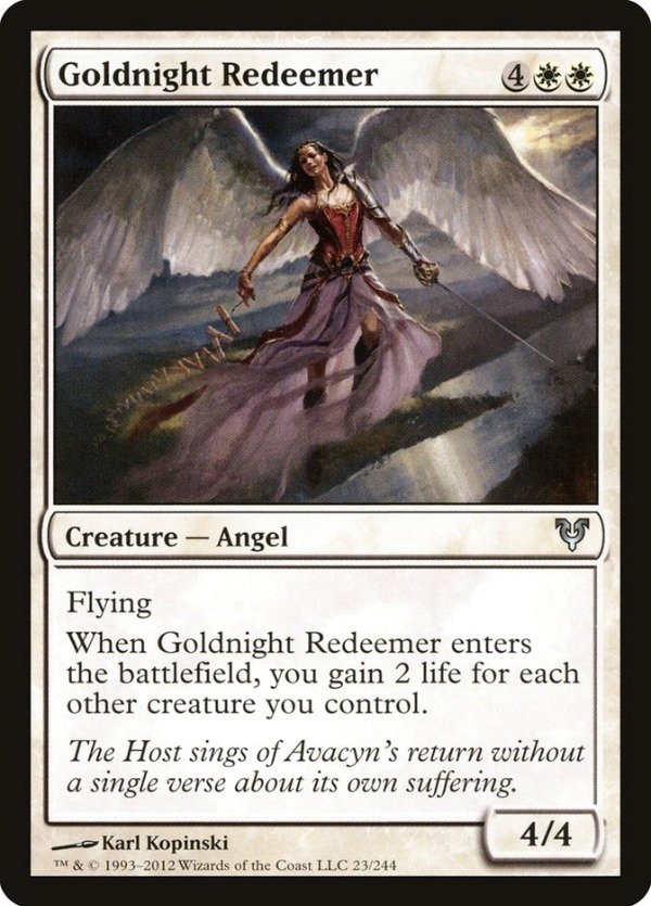 Producto - Goldnight Redeemer  Avacyn Restored