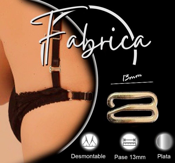 Producto - Desmontables importado zamac de 13 mm (30 unidades)