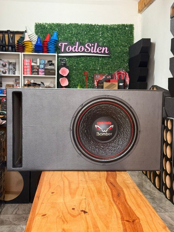 Producto - SUBWOOFER BICHO PAPAO 15" 600RMS DOBLE BOBINA CON CAJON MDF SLOT