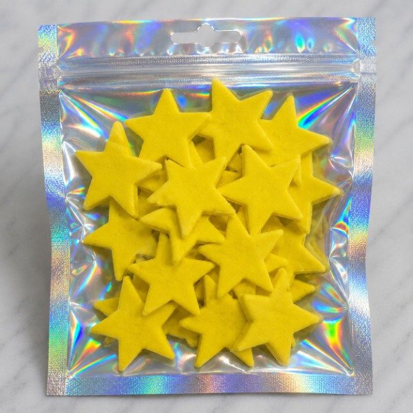 Producto - ESTRELLAS AZUCAR AMARILLO X20