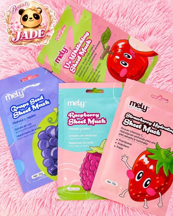 Producto - Mascarilla facial frutal - Mely