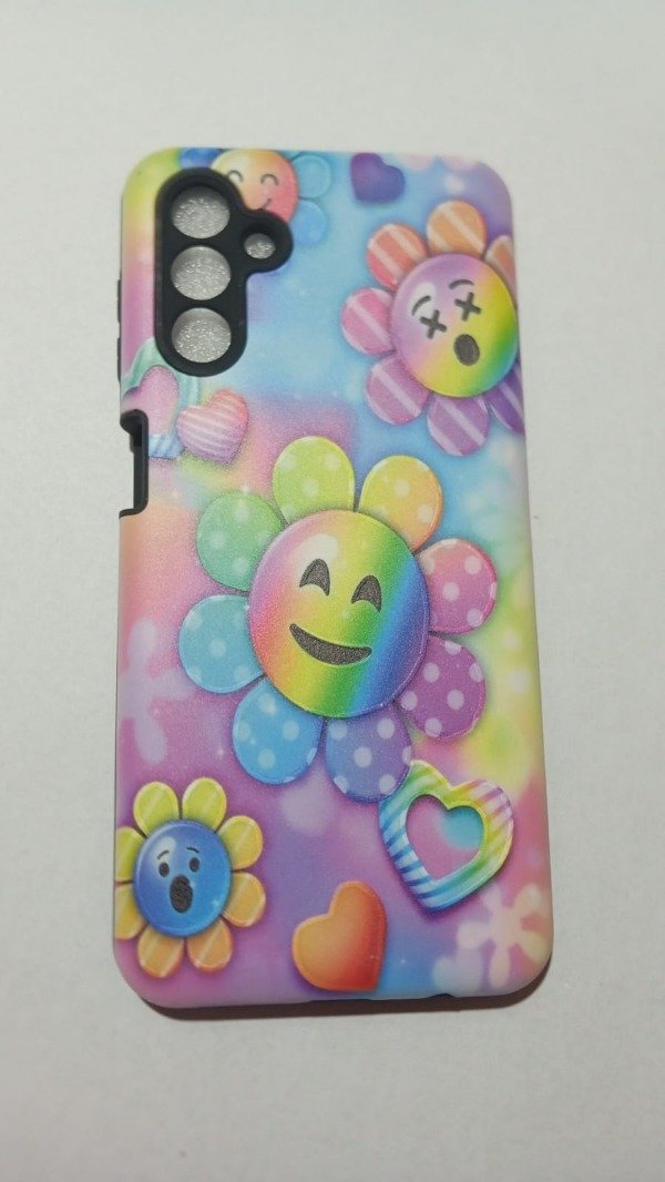 Producto - Funda Rígida Alto Impacto Flores para Samsung A04s