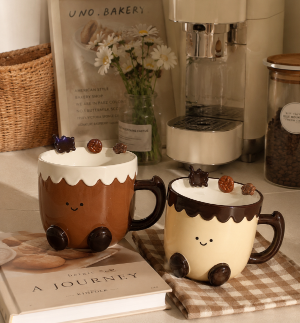Producto - Taza con piecitos tendencia
