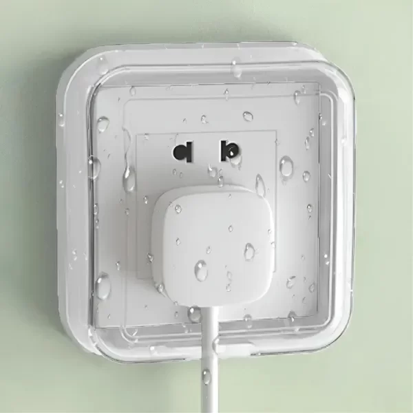 Producto - PROTECTOR DE ENCHUFE AUTOADHESIVO 12X11X4 CM