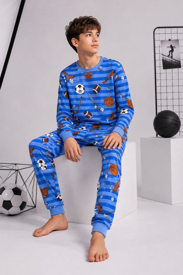 Producto - Art. 08466 - Pijama Frizado Piel de Oveja de Niño