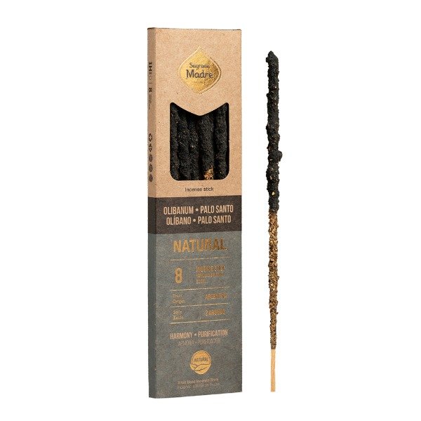 Producto - Sahumerio Natural Dos Aromas OLIBANO-PALO SANTO
