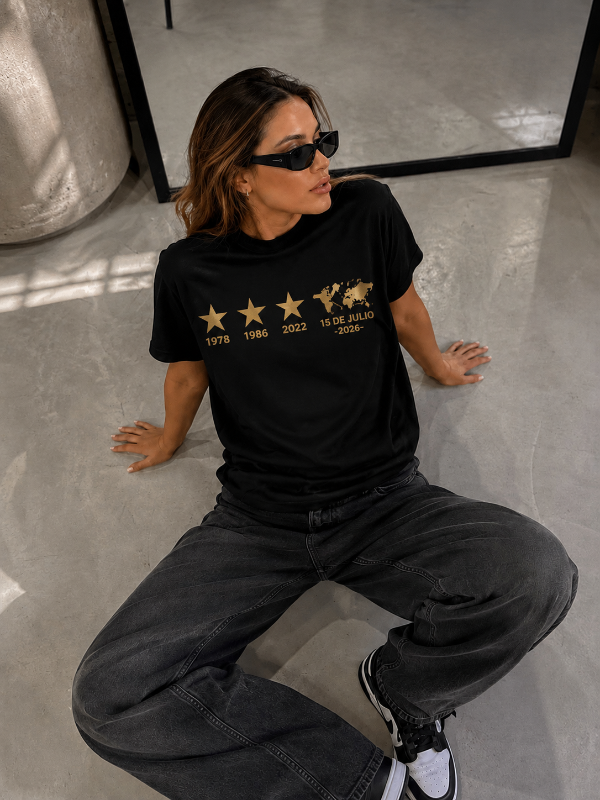 Producto - REMERA 3 ESTRELLAS + MALVINAS - 2