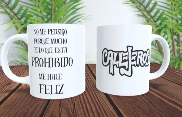 Producto - Taza - callejeros frase 7