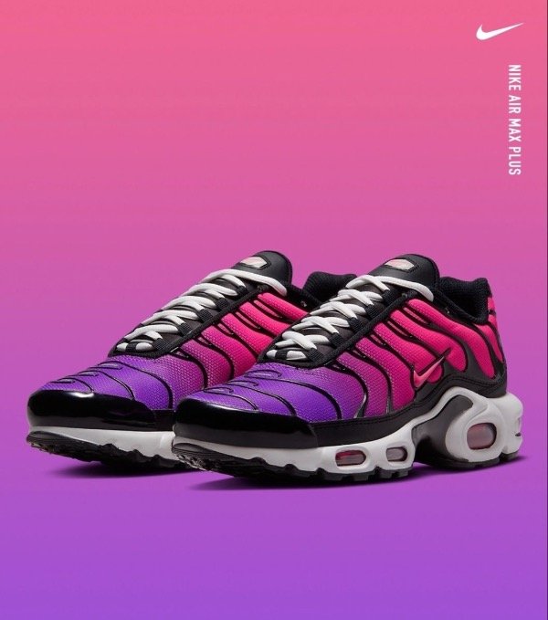 Producto - Nike air Max tn fucsia violeta gradiante