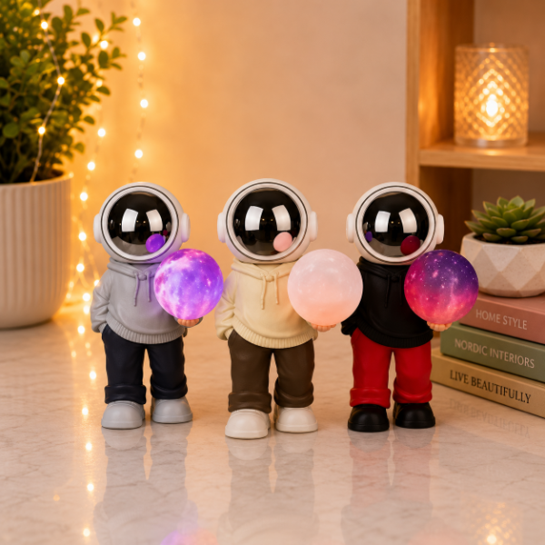 Producto - Parlante astronauta con luna de luz BT-21009